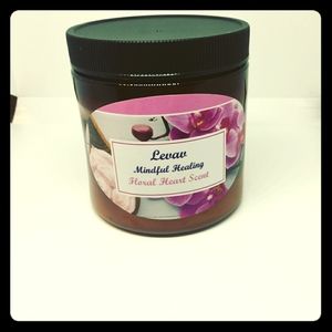 Levav Mindful Handmade Healing Floral Heart 8oz